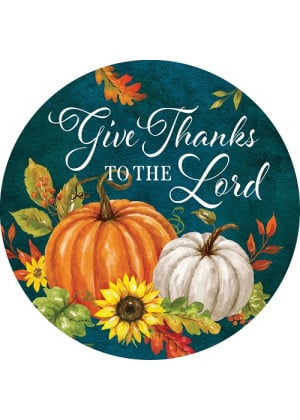 Give Thanks Pumpkins Stepping Stone | Stepping Stones | Pavers