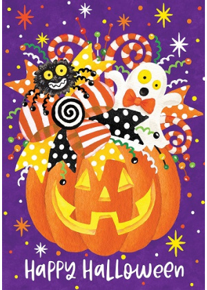 Jack O'Lantern Flag | Two Sided Flags | Halloween Flags