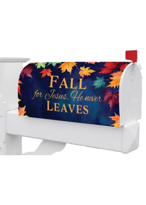Jesus Never Leaves Mailbox Cover | Mailbox Covers | MailWraps