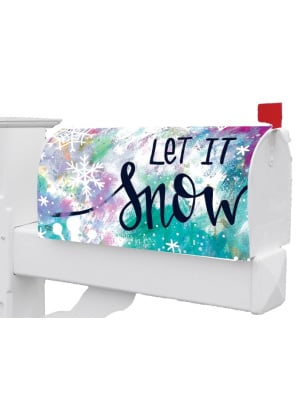 Let It Snow Mailbox Cover | Mailbox Covers | MailWraps