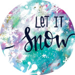 Let It Snow Stepping Stone | Stepping Stones | Pavers