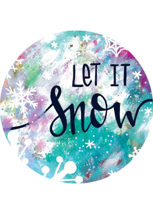 Let It Snow Stepping Stone | Stepping Stones | Pavers