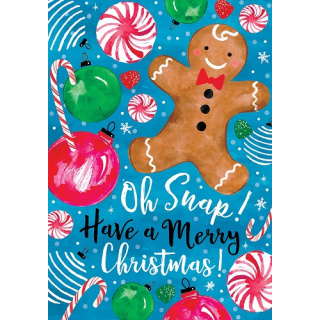 Oh Snap Flag | Christmas Flags | Double Sided Flags | Cool Flags