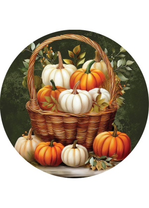 Pumpkin Basket Suncatcher | Suncatchers | Sun Catchers