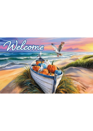 Pumpkin Boat Doormat | Decorative Doormats | MatMates