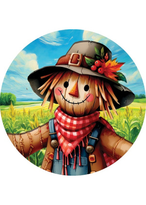 Scarecrow & Pumpkins Stepping Stone | Stepping Stones | Pavers