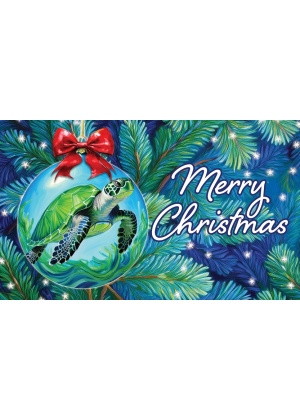 Sea Turtle Ornament Doormat | Decorative Doormats | MatMates