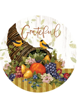 Thankful Cornucopia Suncatcher | Suncatchers | Sun Catchers