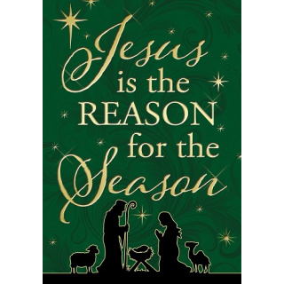 The Reason Flag | House Flag | Christmas Flags | Two Sided Flag