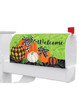 Whimsy Pumpkins Mailbox Cover | Mailbox Covers | Mail Wraps
