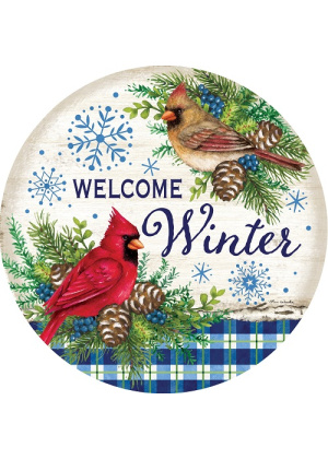 Winter Cardinals Suncatcher | Suncatchers | Sun Catchers