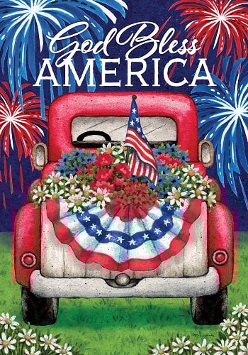 Patriotic Truck Flag | Patriotic Flags | 4th of July Flags | Cool Flags