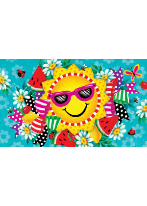 Hello Summer Doormat | Decorative Doormats | MatMate | Doormat