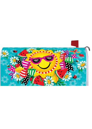 Hello Summer Mailbox Cover | Mailbox Covers | Mailbox Wraps